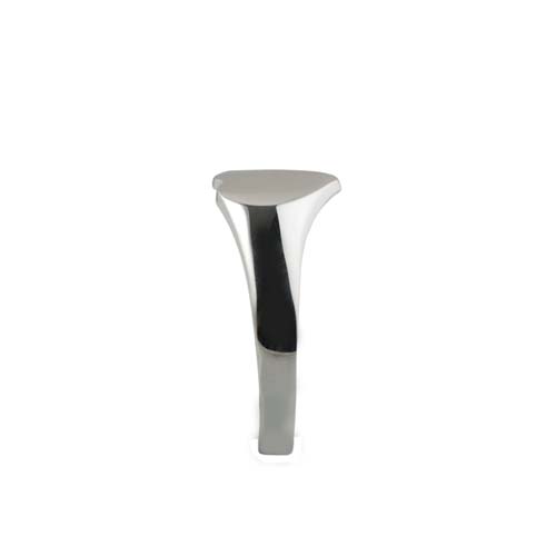 Silver 9x9mm solid plain heart shaped Signet Ring Sizes J-Q - Image 5