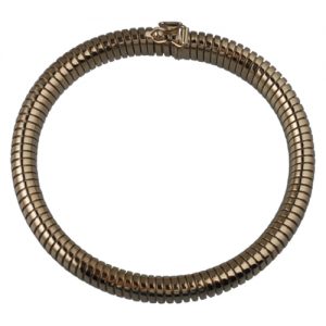 9ct Gold oval Snake Body Bracelet