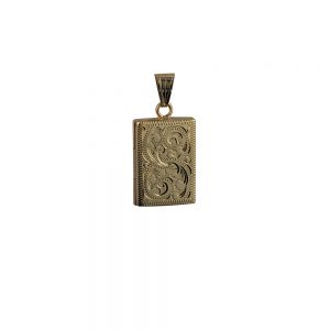 Gold Rectangle Lockets