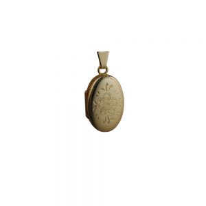 Gold Oval Lockets