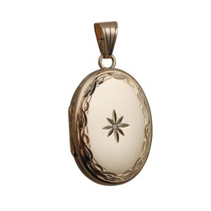 Gold Diamond Set Lockets