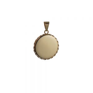 Gold Round Lockets