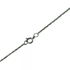 Silver Hayseed Chain Necklace
