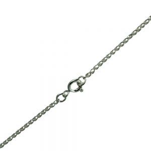 Silver Spiga Chain Necklace