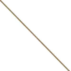 9ct Gold 31x16mm solid block Crucifix Cross with a 0.6mm wide curb Chain - Image 5