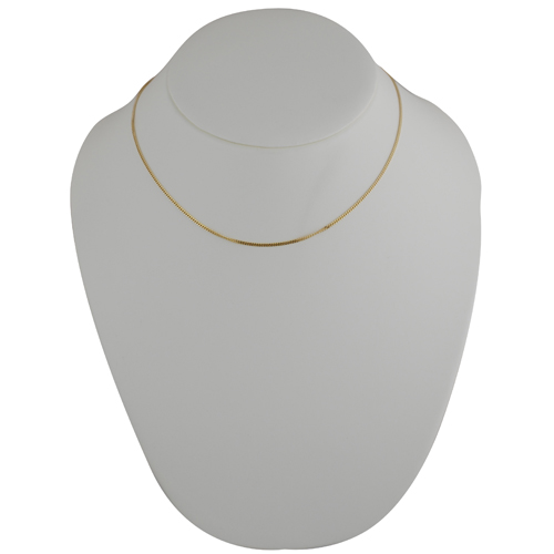9ct Gold 1.8mm wide bright cut Curb Pendant Chain 16 - 24 Inches - Image 4
