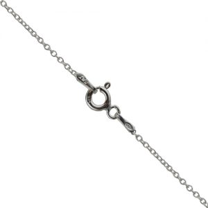 Silver Rolo Chain Necklace