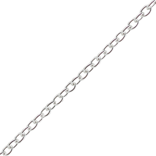 Silver 35x24mm hand engraved Celtic Cross on a bail loop with a 2.5mm wide cable Chain 20 inches - Image 5