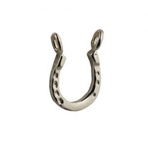 9ct Gold 15x14mm Horseshoe Pendant