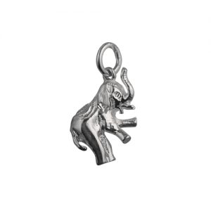 Silver Elephant Pendants & Charms