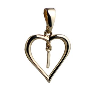 Gold Initial I Pendant