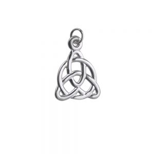 Silver 19x18mm celtic Trinity knot design Pendant