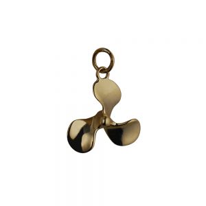 Gold Airplane Pendants & Charms