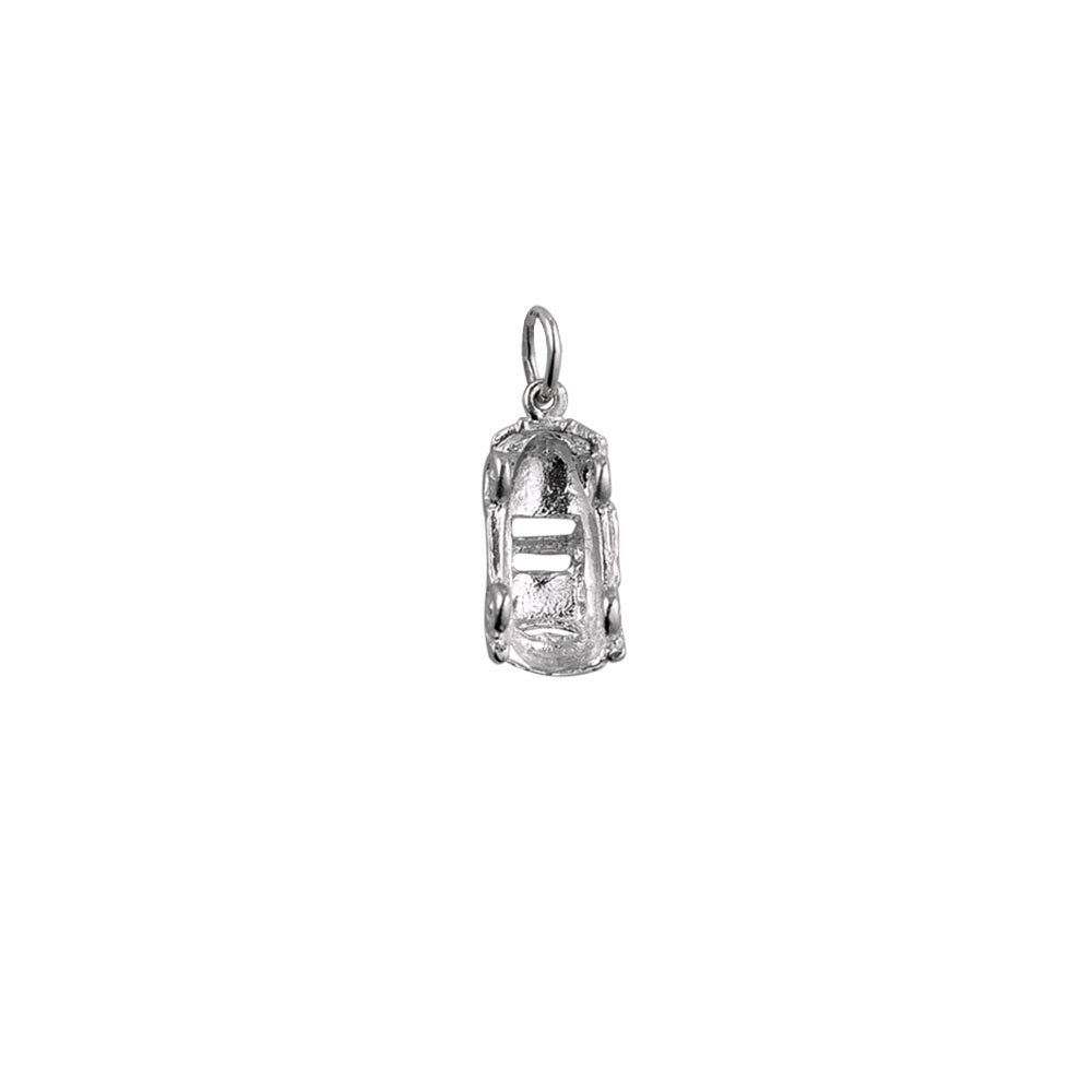 Silver 8x16mm Car Pendant or Charm - Image 2