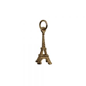 9ct Gold 17x9mm Eiffel Tower Pendant or Charm