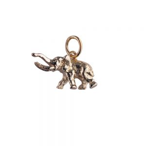 Gold Elephant Pendants & Charms