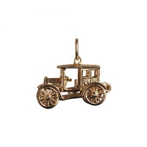 Gold Car Pendants & Charms
