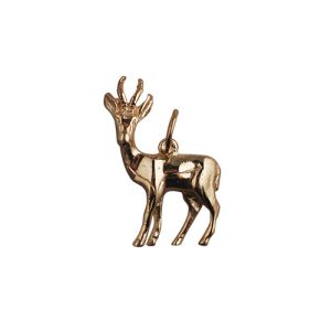 Gold Antelope Pendants & Charms