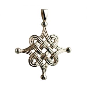 9ct Gold 32x32mm celtic Islamic design Pendant
