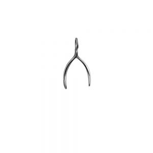 Silver 20x13mm Wishbone Pendant or Charm