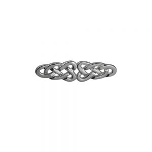 Silver 54x15mm Celtic Brooch