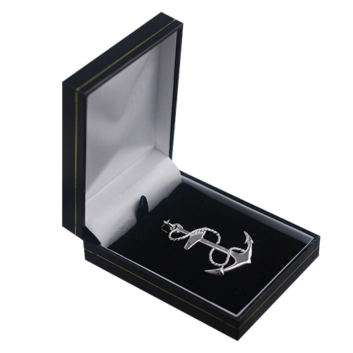 Silver 36x30mm Anchor Pendant - Image 3