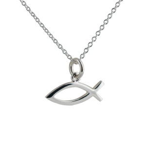 Silver Christian Fish Pendants & Charms