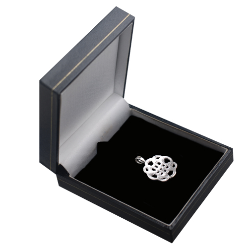 Silver 20mm round celtic Pendant - Image 3