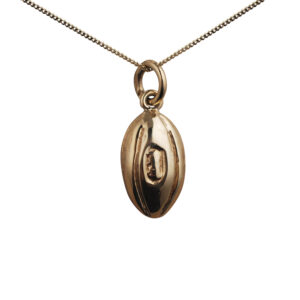 Gold Rugby Pendants & Charms