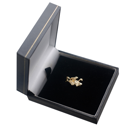 9ct Gold 18x13mm solid Frog Pendant or Charm - Image 3