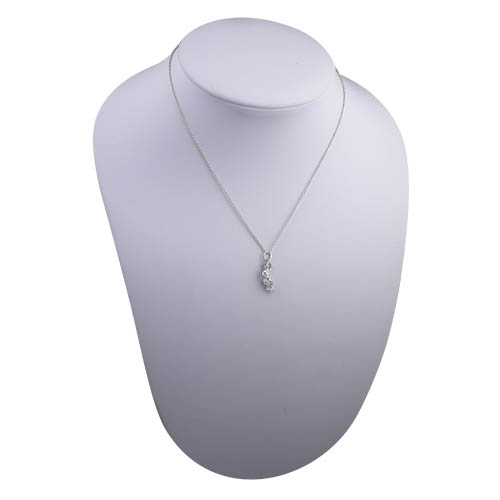 Silver 19x9mm Scottish Dancer Pendant with a 1mm wide rolo Chain 16 inches Only Suitable for Children - Image 4