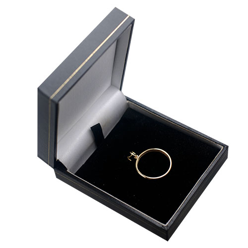 9ct Gold 23mm plain Full Sovereign / 1/4 quarter ounce Krugerrand coin mount holder Pendant - Image 2