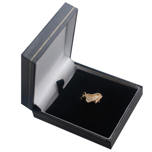 9ct Gold 15x9mm moveable Piano Pendant or Charm - Image 7