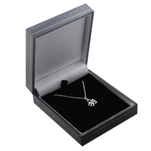 Silver 8x10mm Theatrical Comedy and Tragedy Pendant with a 1mm wide rolo Chain 24 inches - Image 2
