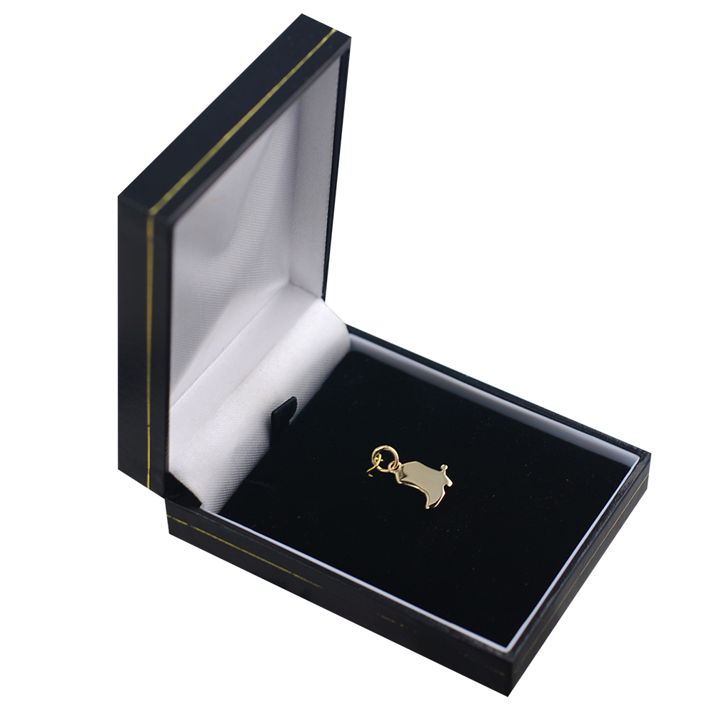 9ct Gold 12x12mm Cowboy Boots Pendant or Charm - Image 4