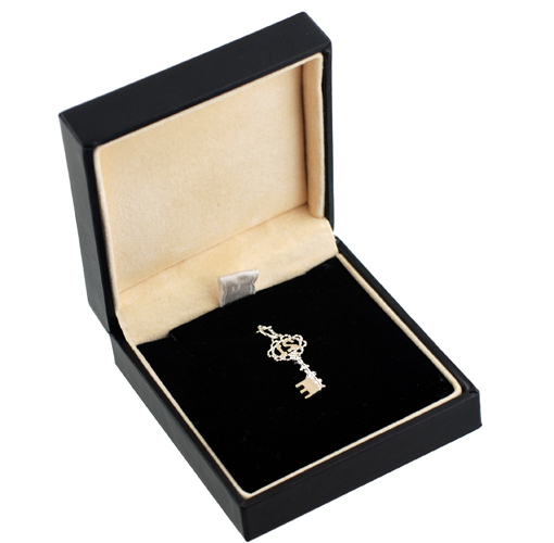 Silver 25x10mm 21 Key Pendant or Charm - Image 3