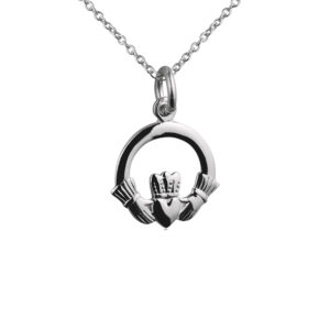 Silver Claddagh Pendants & Charms