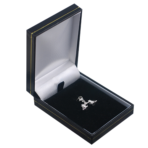 Silver 9x20mm Tower Bridge Charm with a lobster catch - Image 3